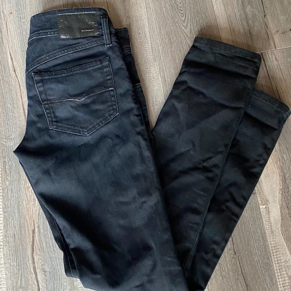 Women's Black Label Diesel Jeans low-rise Straight Leg Size 29 x 32 Premium - Picture 9 of 9